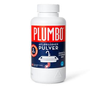 Pulver afløbsåbner, 5 stk. doser fra Plumbo