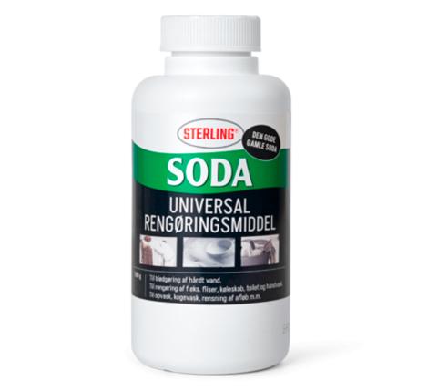 Soda til universalrengøring, Sterling