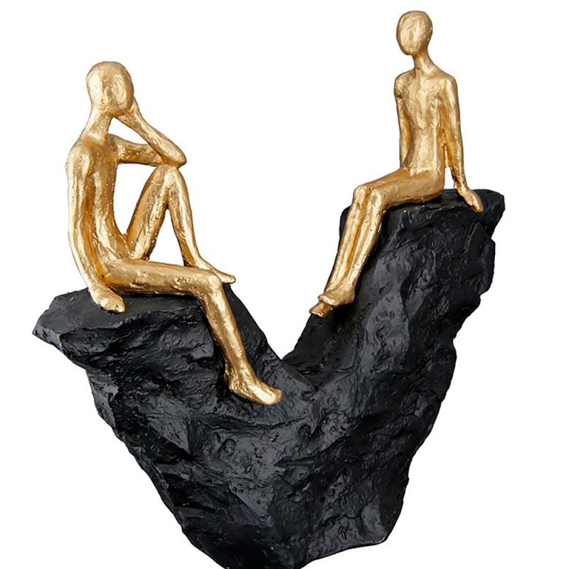 Tosomhed, 21 cm figur med guld fra Casablanca
