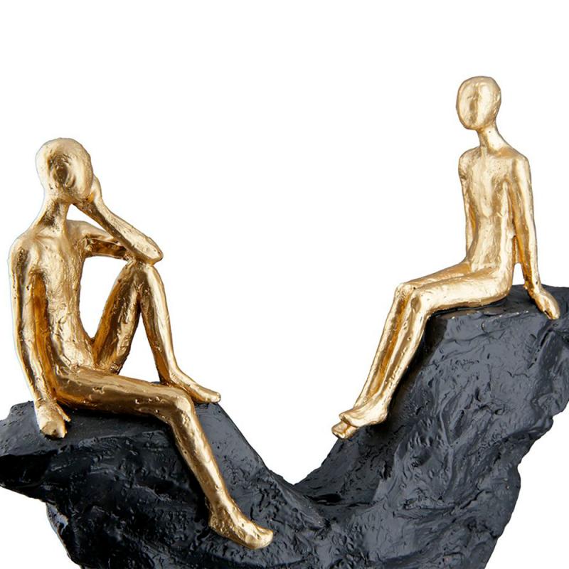 Tosomhed, 21 cm figur med guld fra Casablanca