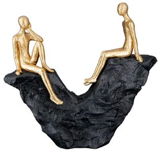 Tosomhed, 21 cm figur med guld fra Casablanca