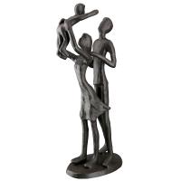 Family love, 20 cm figur i jern fra Casablanca