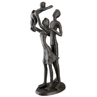 Family love, 20 cm figur i jern fra Casablanca