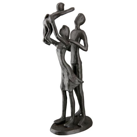 Family love, 20 cm figur i jern fra Casablanca