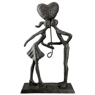 Heart balloon, 22,5 cm figur i jern fra Casablanca