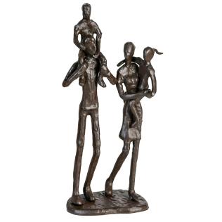 Family, 22 cm figur i jern fra Casablanca
