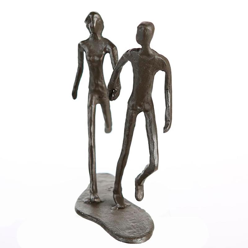 Running, 17 cm figur i jern fra Casablanca