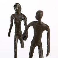 Running, 17 cm figur i jern fra Casablanca