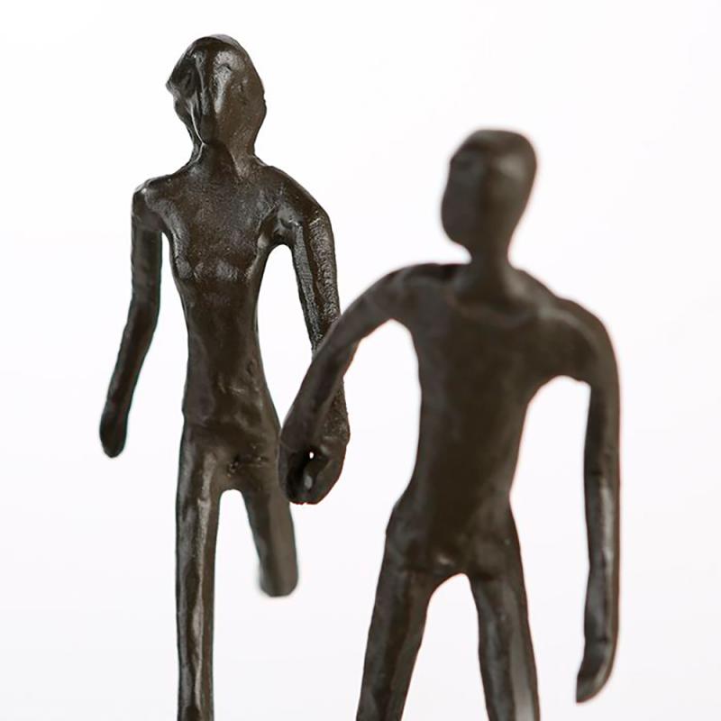 Running, 17 cm figur i jern fra Casablanca