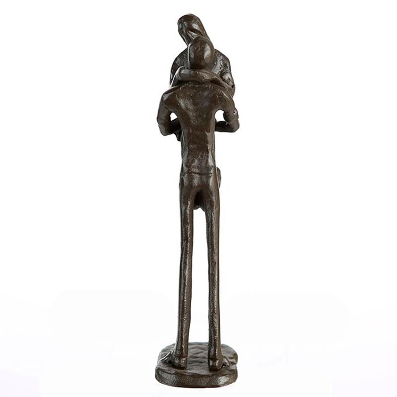 Kissing, 19 cm figur i jern fra Casablanca