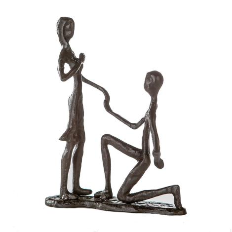 Marry Me, 17 cm figur i jern fra Casablanca