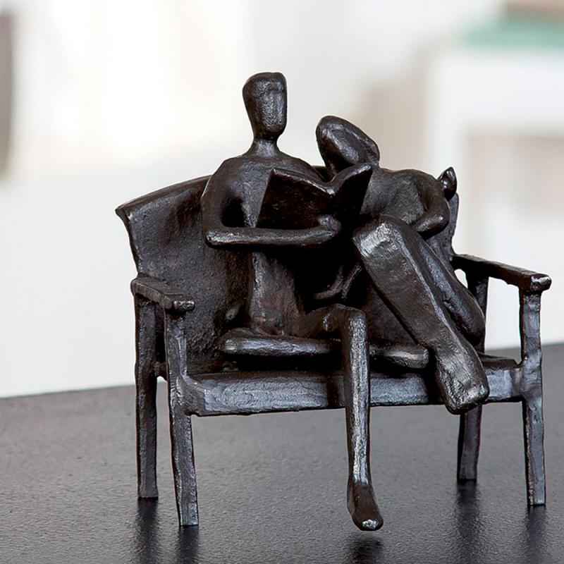 Reading, 11,5 cm figur i jern fra Casablanca