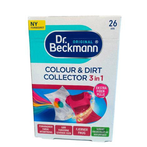 Colour and Dirt Collector, 26 klude fra Dr. Beckmann
