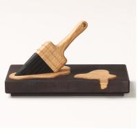 Gave til maleren smukt i træ