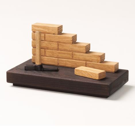 Gave til mureren smukt i træ