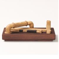 Gave til VVS'eren smukt i træ