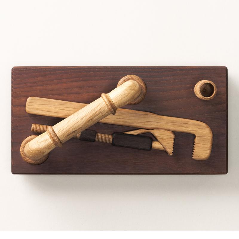 Gave til VVS'eren smukt i træ