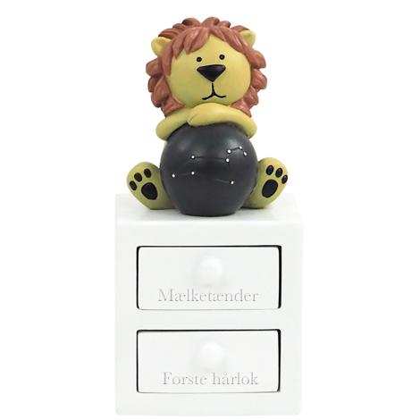 Første tand og hårlok Stjernetegn Løven fra Kids by Friis