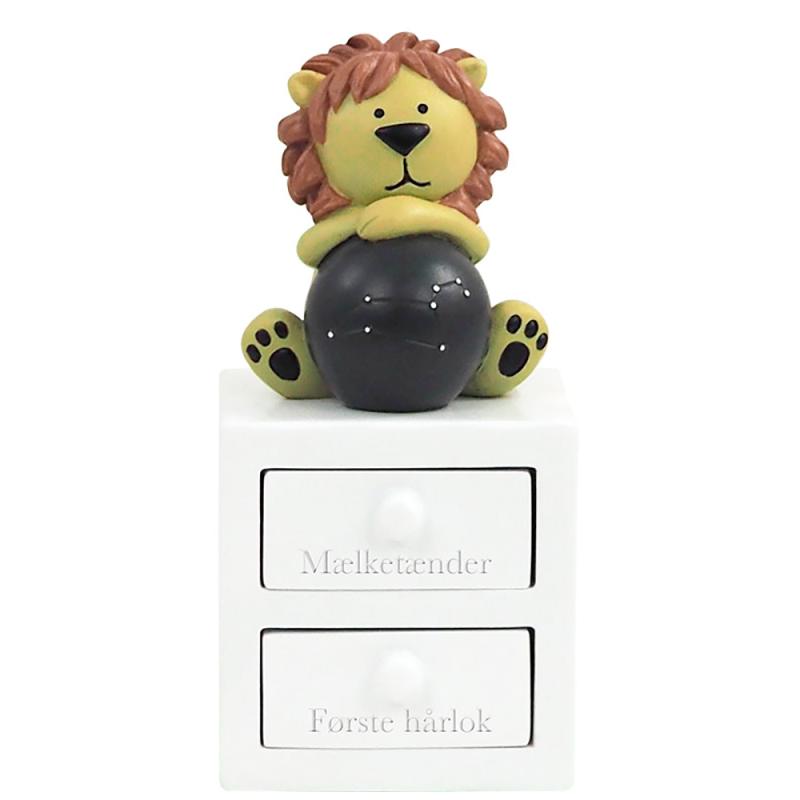 Første tand og hårlok Stjernetegn Løven fra Kids by Friis