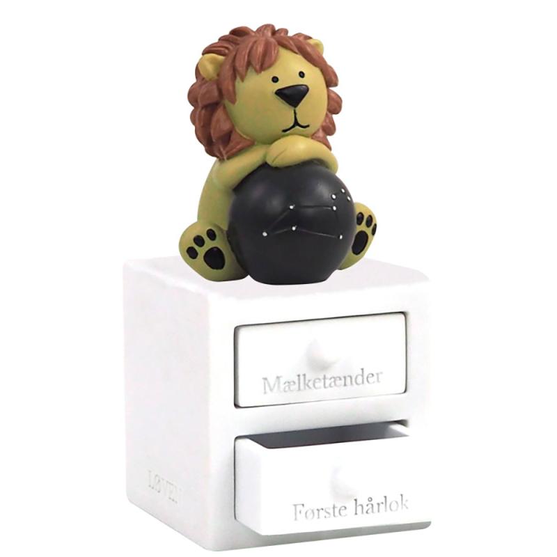 Første tand og hårlok Stjernetegn Løven fra Kids by Friis