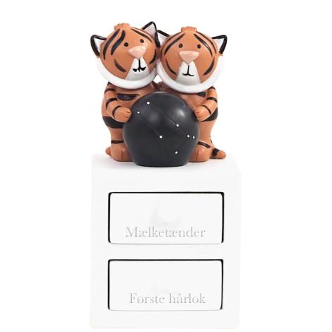 Første tand og hårlok Stjernetegn Tvilling fra Kids by Friis