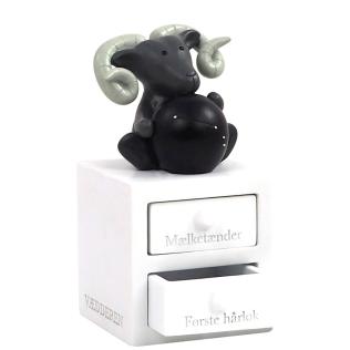 Første tand og hårlok Stjernetegn Vædderen fra Kids by Friis