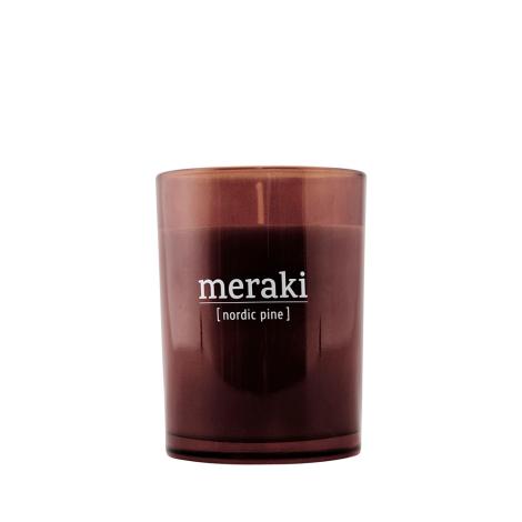 Duftlys Nordic Pine, 35H brændetid fra Meraki