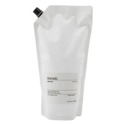 Håndsæbe, Linen Dew, 1000 ml refill pose fra Meraki