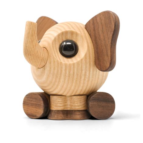 Flora the elephant, 9 cm fra FableWood