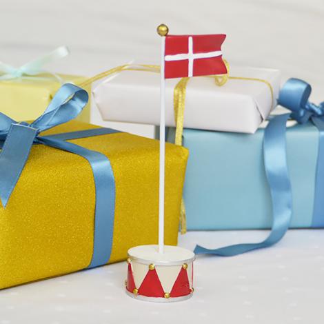 Bordpynt, Flag i tromme fra Kids by Friis