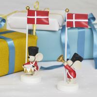 Bordpynt, Mus med tromme og trompet fra Kids by Friis