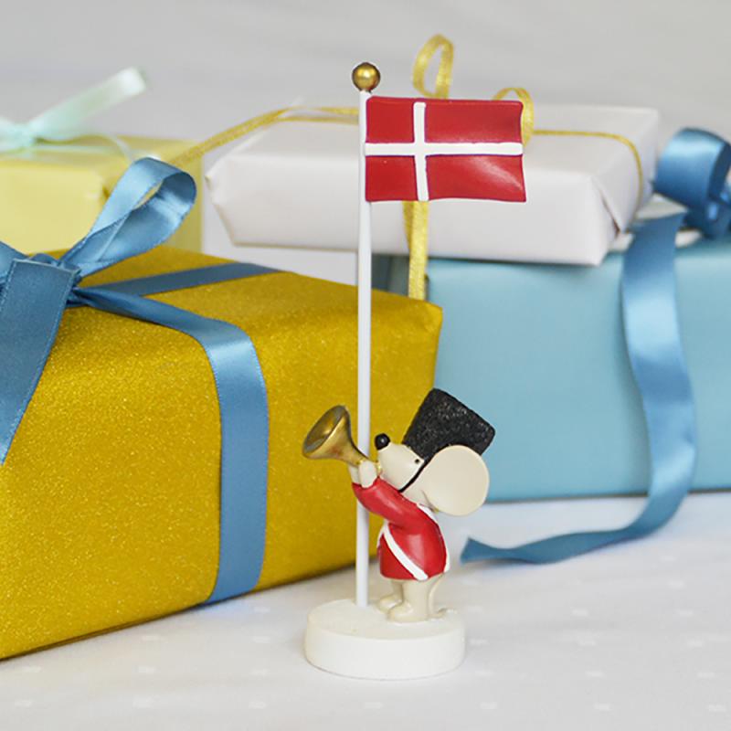 Bordpynt, Mus med trompet fra Kids by Friis