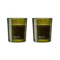 Duftlys, Lavender rain, 2 stk fra Meraki