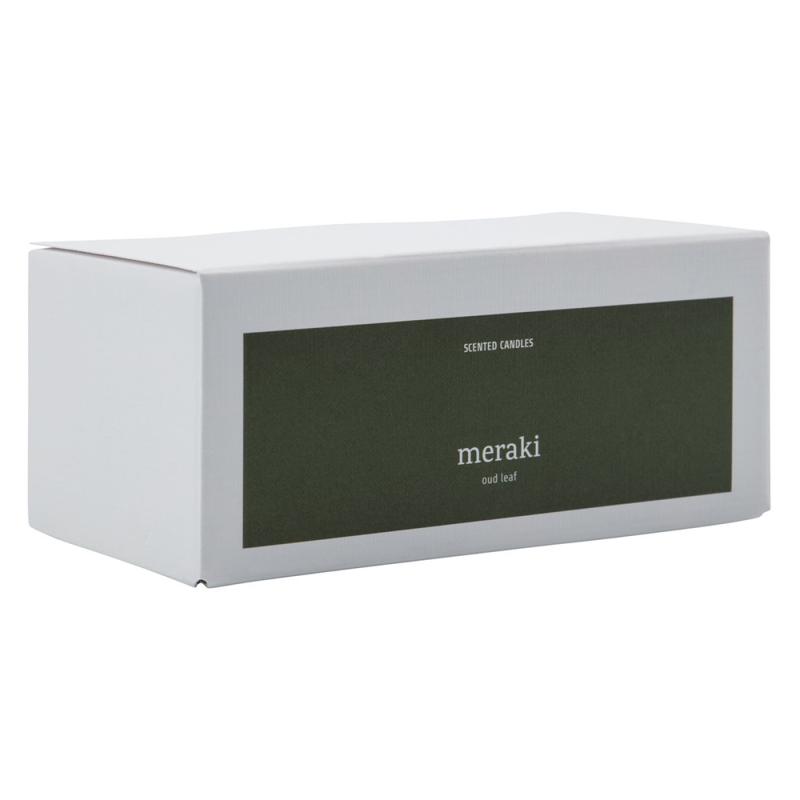 Duftlys, Oud Leaf, 2 stk fra Meraki
