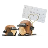 Næbedyrene Perry og Mary i træ fra FableWood