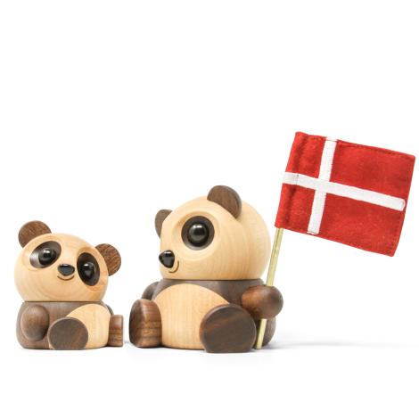 Pandaerne Pom Pom og CHi Chi fra FableWood 