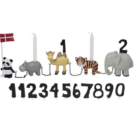 Fødselsdagstog, Zoo dyr fra Kids by Friis