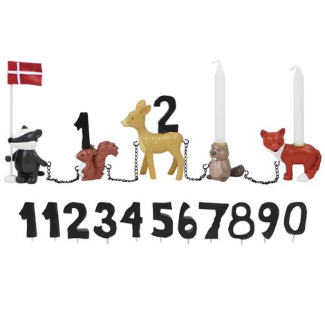 Fødselsdagstog, Skovdyr fra Kids by Friis