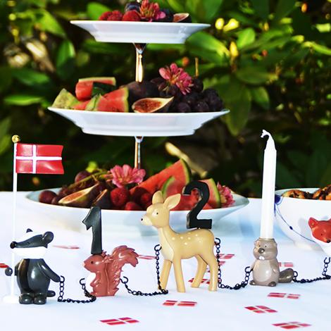 Fødselsdagstog, Skovdyr fra Kids by Friis