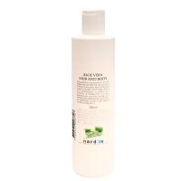 Aloe Vera, Hair og Body Shampoo, bagside