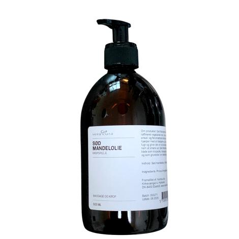 Sød mandelolie, 500 ml fra Nardos