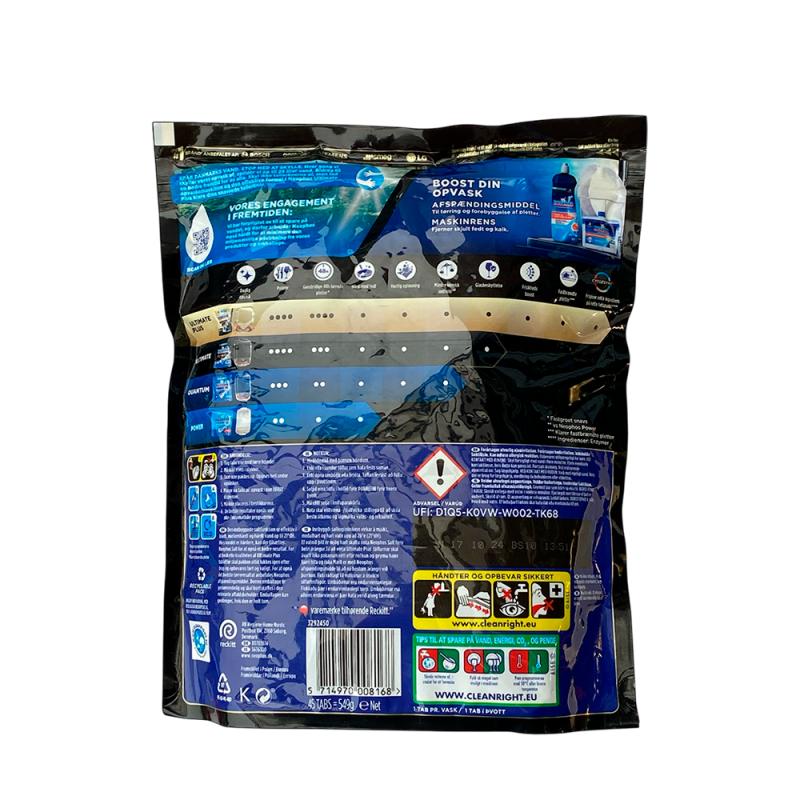 Opvasketabs, Ultimate Plus, 45 stk. pose fra Neophos 