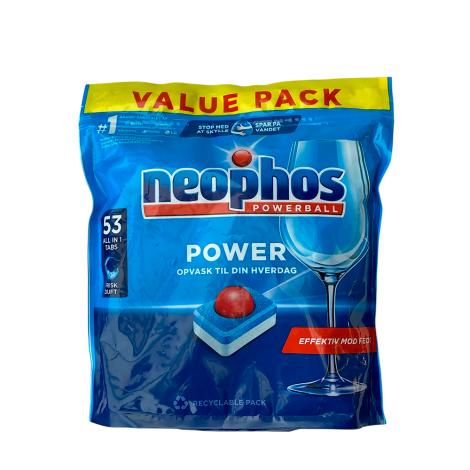 Neophos opvasketabs, Power, 53 stk.