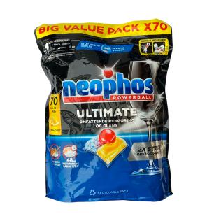 Neophos opvasketabs, Ultimate 70 stk.
