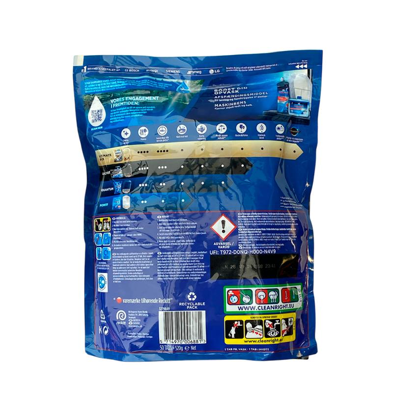 Opvasketabs, Quantum 50 stk. i pose fra Neophos