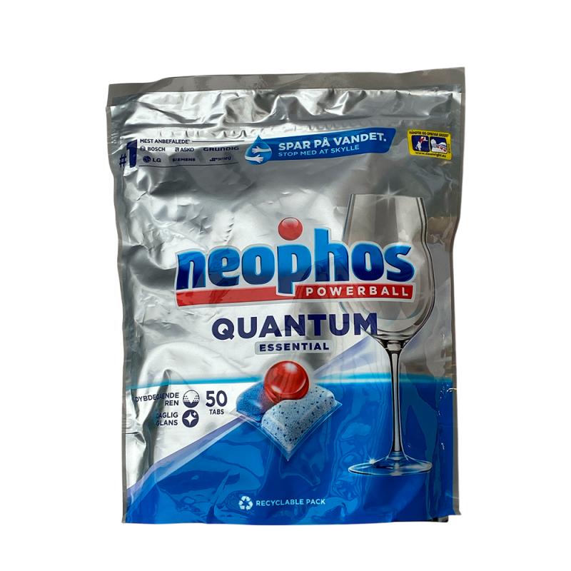 Neophos Opvasketabs, Quantum Essential 50 stk. 