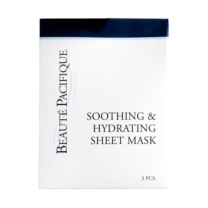 Soothing & Hydrating Sheet Mask, 3 stk fra Beaute Pacifique