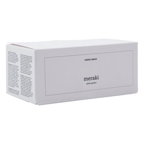 Duftlys, White Garden, 2 stk brændetid: 15H fra Meraki