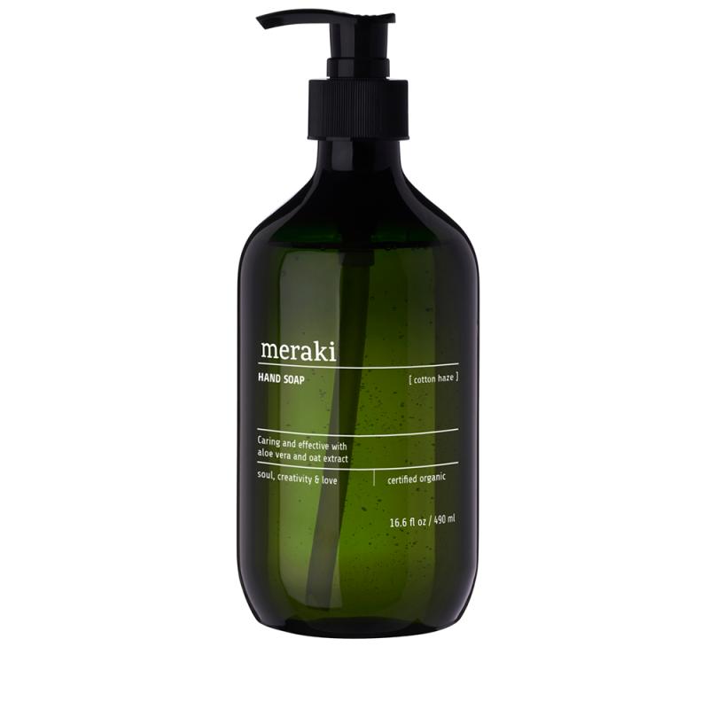 Håndsæbe, Cotton Haze 490 ml fra Meraki