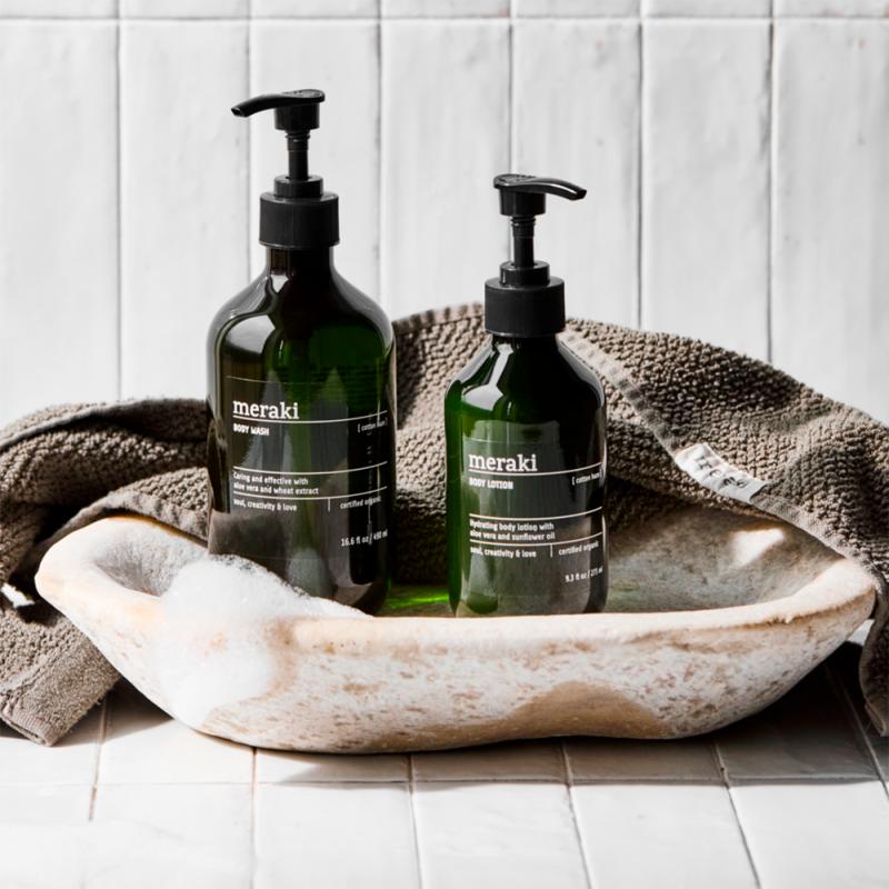 Bodylotion og Bodywash, Cotton Haze fra Meraki